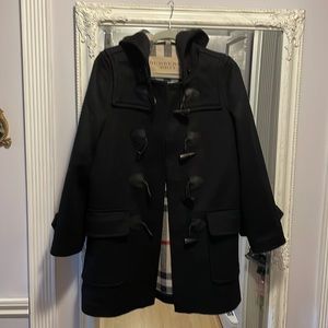 Burberry Brit Authentic 100% wool duffle coat size 4-6